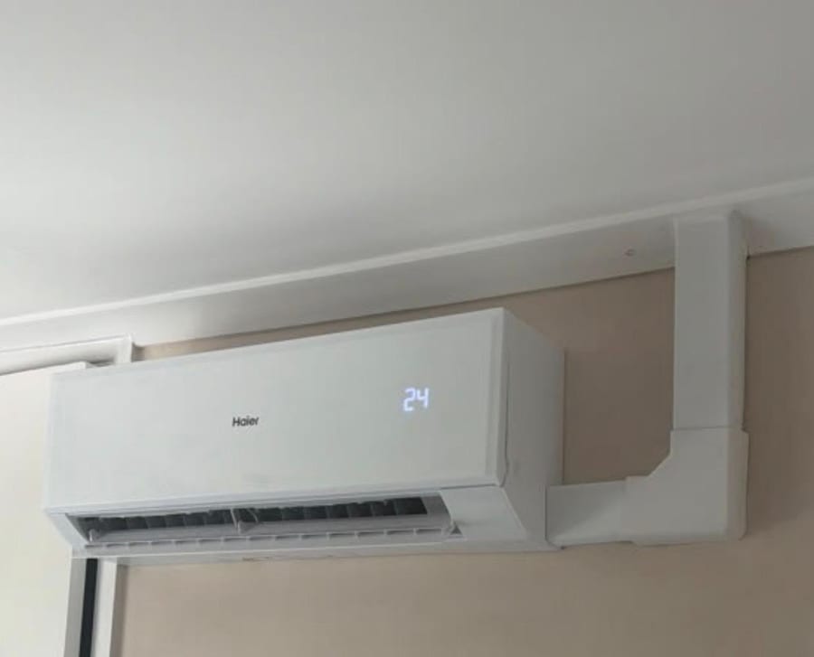 Domestic air conditioning installation completed by DM Heating and Cooling, Gas Safe registered engineers in Kent