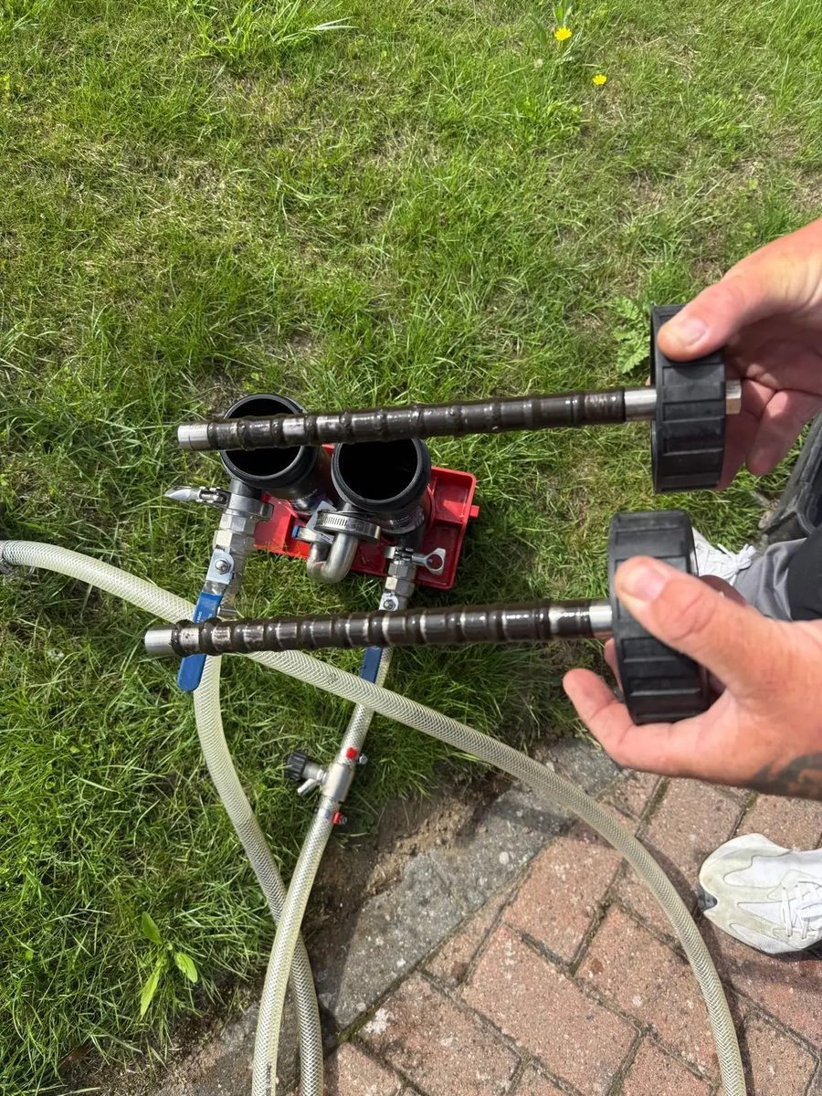 Power Flushing in Benfleet by DM Heating and Cooling