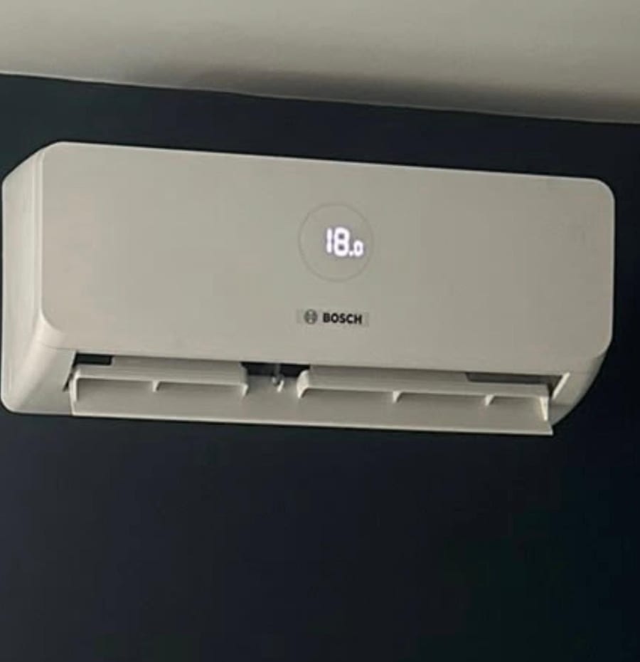 Domestic air conditioning installation completed by DM Heating and Cooling, Gas Safe registered engineers in Kent