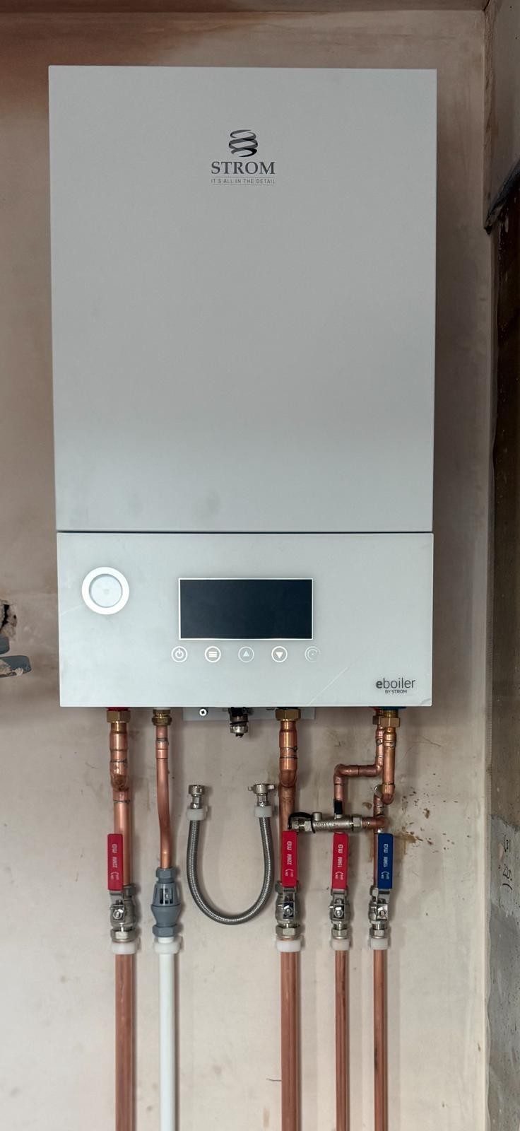 Gas boiler installation completed by DM Heating and Cooling, Gas Safe registered engineers in Kent