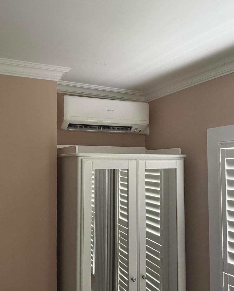 Domestic air conditioning installation completed by DM Heating and Cooling, Gas Safe registered engineers in Kent