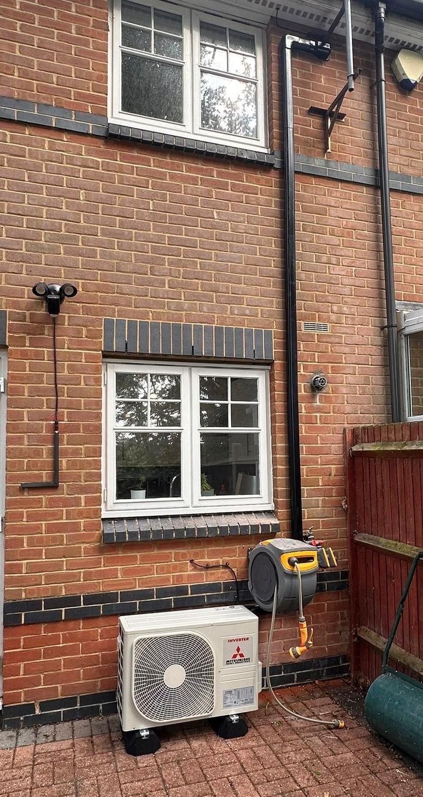 Domestic air conditioning installation completed by DM Heating and Cooling, Gas Safe registered engineers in Kent